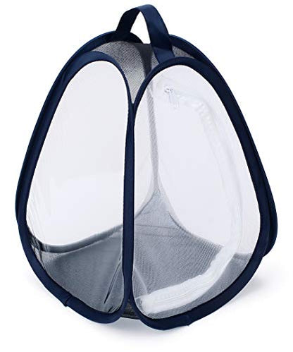 RESTCLOUD Mini Butterfly Habitat, Insect Mesh Cage, Bug Terrarium Pop Up 7.5" x 11" Tall - size: 7.5" x 11"