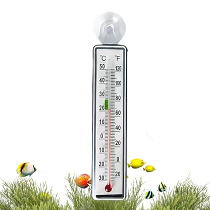Temperature Gauge Aquarium | Reptile Box Supplies - Betta Tank Temperature Monitor,for Keepers Hobbyists Beginners Aquarists Pet Parents Home Office Study