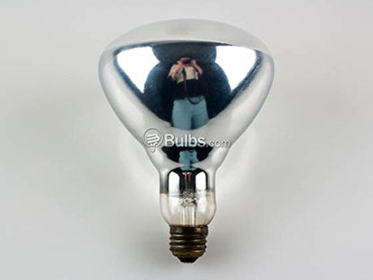Philips BR40 Heat Lamp Light Bulb: 250-Watt, Infrared, E26 Medium Screw Base