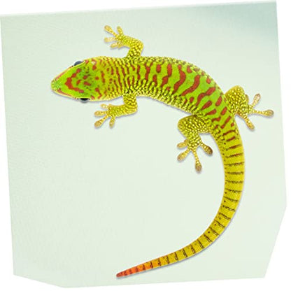 Mikikit Reptile Carpet Mat for Terrarium Bedding Durable Eva Substrate Liner for Bearded Dragon Leopard Gecko and Other Reptiles Easy to Clean Non-Absorbent Design - color: Light Green