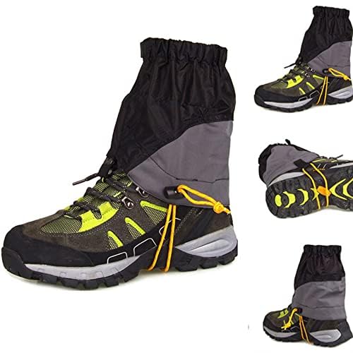 Adjustable Snake Gaiters Men Women Snake Boot Gators Bite Protection Guards Chaps Waterproof Leg Gaiter Hiking Hunting - color: Lower Gaiters for Hiking