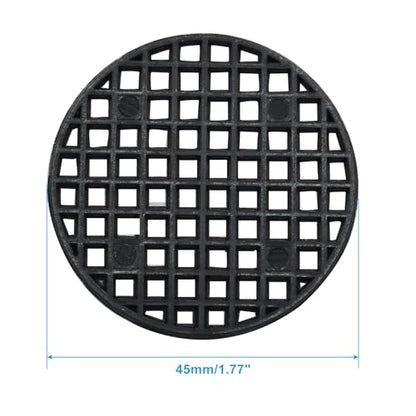150 Pcs 45mm Plant Pot Mesh Hole Covers Pads, Flower Pot Hole Mesh Pads Plastic Bottom Grid Mat Round Meshs Screen Pot Bottom Gasket Bonsai Drainage Screen - color: 150 Pcs