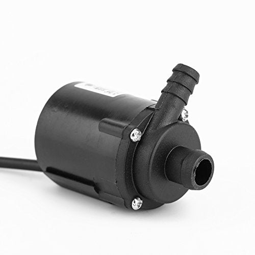Submersible Pump, DC 6 12V Micro Water Pump 280L H Brushless Motor Ultra Quiet 40dB Aquarium Fountain Pump with 150cm Cable