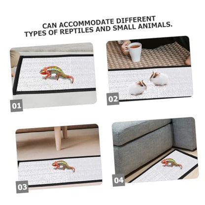 WOONEKY Insulation Pad Reflective Film Frog Heating Pad Hamster Heater Heat Mat for Lizard - size: 68.00X30.00X0.10CM