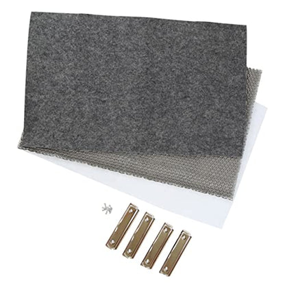 SUPVOX 1set Reptile Carpet for Tortoises and Lizards Washable Terrarium Liner Pad Bedding Cushion for Snakes and Reptile Habitats Gray - color: Dark Grey
