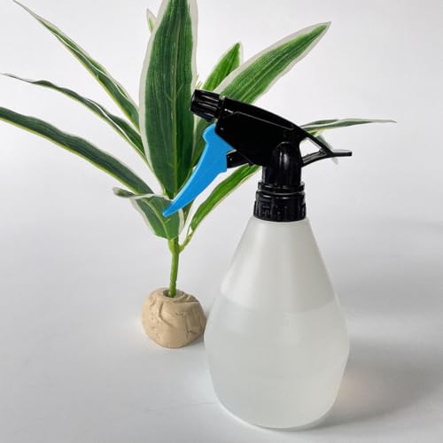 KALLORY 3pcs 500ml Reptile Humidifier Watering Pots Plastic Water Sprayers Portable Air Pressure Watering Cans for Indoor Plants and Terrariums