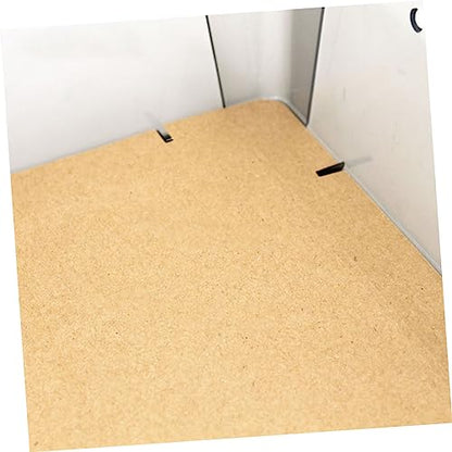 Ipetboom Reptiles Feeding Box Mat Paper Safe Comfortable Cushion for Reptile Breeding for Lizard Snake Turtle Habitats