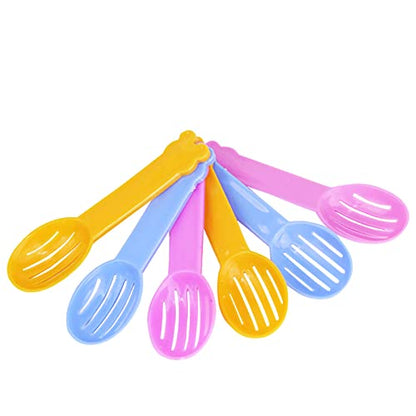 5 Pcs Hamster Scooper Plastic Litter Scoop Sifter Hamster Sand Shovel Pet Cleaning Tool Small Pet Urine Sand Shovel
