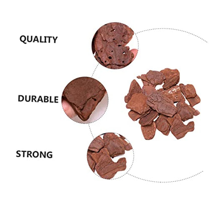 1pack Reptiles Box Pine Bark Landscaping Material Pack of Fine Polished Adornment for Terrarium Decor Safe for Reptiles Adds Natural Beauty to Habitat Present for Enthusiasts