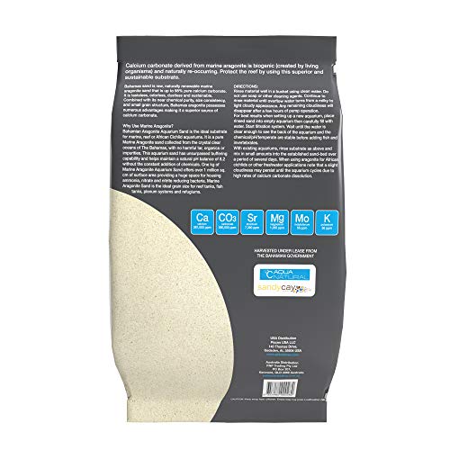 Aqua Natural African CICHILD Aragonite Sand, 20lb