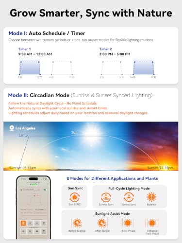 GLOWRIUM Smart Grow Lights for Indoor Plants,10W Full Spectrum Plant Lights with Bluetooth App Control, 360° Flexible Gooseneck Grow Lamp, Auto Timer 3/9/12Hrs, 10 Brightness for Small Plants (White) - color: White