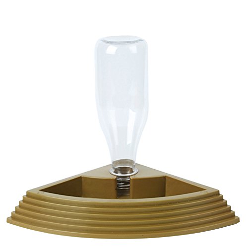 OMEM Reptile Water Fountain Water Dish for Pet Busy Man Needed Items (Khaki) - color: Khaki