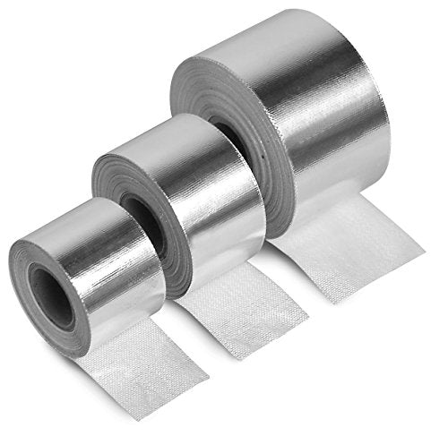 Design Engineering Cool-Tape | Self-Adhesive Heat Reflective Tape - High Temp (up to 400F)| 1.5" x 15' Roll | Flexible Heat Shield for Automotive & Industrial Use - size: 1.5 inch x 15 foot Roll