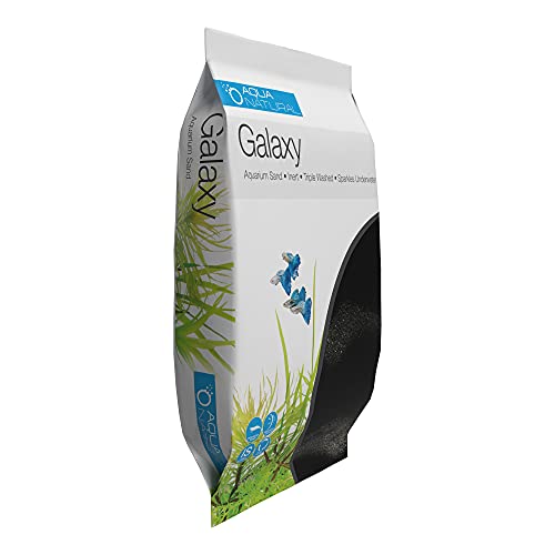 Aqua Natural Galaxy Sand 10lb Substrate for aquascaping,Aquariums,vivariums and terrariums,Black,(Pack of 4) - size: (Pack of 4)