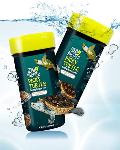 Purify Series for Aquatic Turtle Food, Suitable for Turtles and Red Eared Slider, Floating Sticks, Good for Shell Health and Growth, 3.35oz (Pack of 2) - size: 1.94 Ounce (Pack of 2)