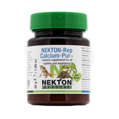 Nekton-Rep Calcium-Pur Pure Calcium for Reptiles and Amphibians,35g (1.24oz) - size: 35gm/ 1.24oz