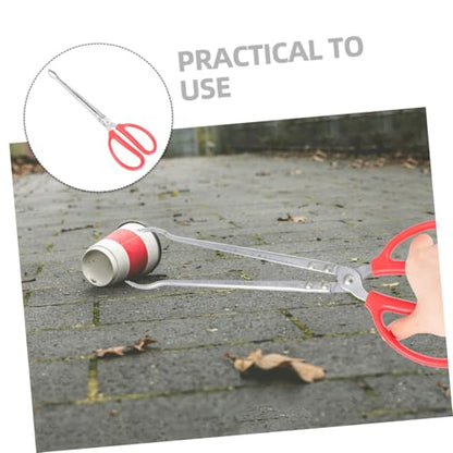 Toyvian Stainless Steel Reptile Feeding Tongs Extra Long Tweezers for Terrarium Multi-Use Snake Grabber Tool Non-Slip Grip for Safe PET Handling