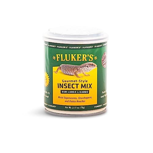 Fluker's Gourmet Canned Food for Reptiles, Fish, Birds and Small Animals, Insect Mix, 2.75 oz - size: 2.75 Ounce (Pack of 1), style: Insect Mix