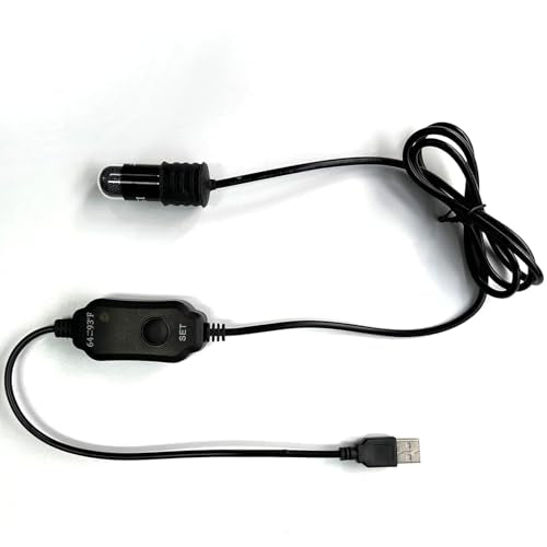 Mini Submersible Aquarium Heater, 25/50/100/150/200/300 Watts Adjustable Fish Tank Heater, Built-in Thermometer, External Temperature Controller, Smart Memory (10 Watts(USB)) - size: 10 Watts(USB)