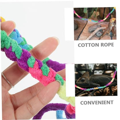 KESYOO 2Pcs Crab Climbing Vine Reptile Terrarium Decor Climbing Rope for Crabs Lizards and Geckos and Reusable Habitat Accessory