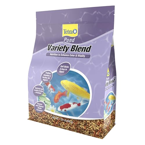 TetraPond Variety Blend Fish Food to Enhance Color and Vitality - size: 1.32 Pound (Pack of 1)