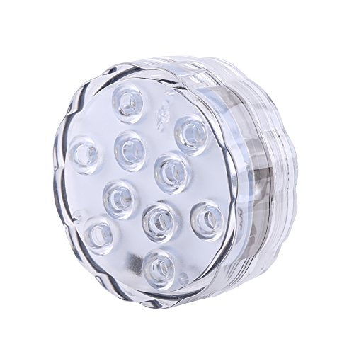 GOWENIC Luminous Decor LED Aquarium Light, Colorful RGB Submersible Lamp, Remote Control Fish Tank Light for 10-30 Gallon Tank Decor