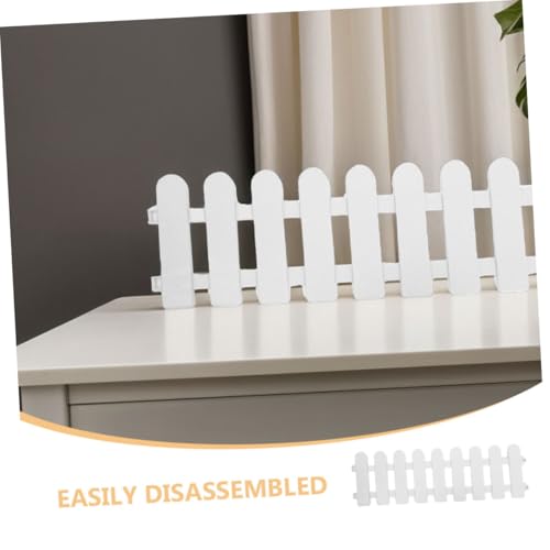 COLLBATH 6pcs Portable Outdoor Pet Fence Tortoise Enclosure Reptile Playpen Garden Picket Fence