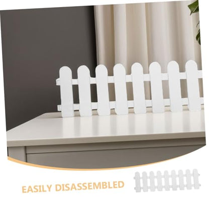 COLLBATH 6pcs Portable Outdoor Pet Fence Tortoise Enclosure Reptile Playpen Garden Picket Fence