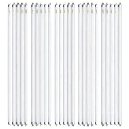 Konideke 46 Inches T5 Fluorescent Bulb 54W, F54T5/850/HO 54 Watt T5 High Output 5000K Fluorescent Tube, 25 Pack, G5 Base, 4200 Lumens, CRI 82