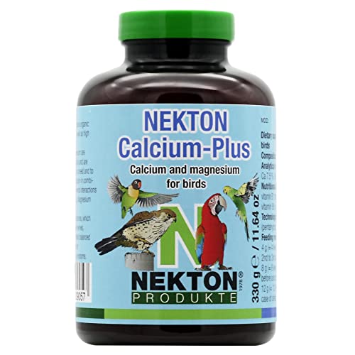 Nekton Calcium Plus - Calcium with Magnesium & Vitamins, White, 330g/11.64 oz - size: 330g / 11.64oz