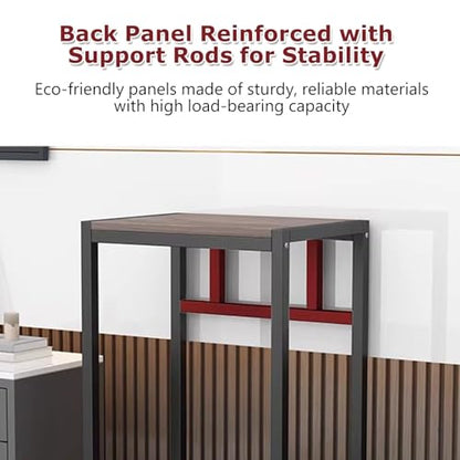 Simple Fish Tank Stand, Multi-Purpose Storage Rack Sturdy Steel-wood Construction Height: 70cm/27.6in Ideal for Living Rooms and Offices(80x30cm/31.5x11.8in) - size: 80x30cm/31.5x11.8in