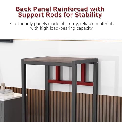 Simple Fish Tank Stand, Multi-Purpose Storage Rack Sturdy Steel-wood Construction Height: 70cm/27.6in Ideal for Living Rooms and Offices(80x40cm/31.5x15.7in) - size: 80x40cm/31.5x15.7in
