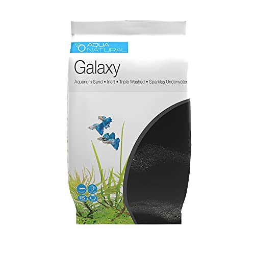Aqua Natural Substrate, Galaxy Sand, 10lb | Aquascaping, Aquariums, Vivariums, Terrariums - size: (Pack of 1)