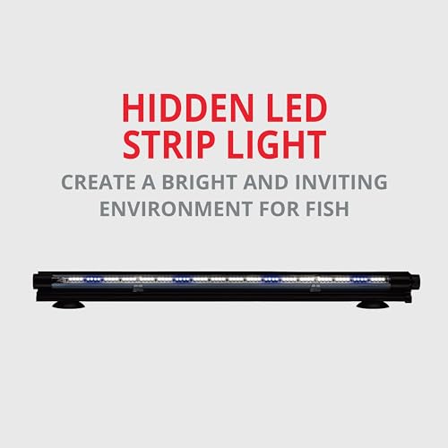 Marineland Hidden LED Strip Light for Aquariums, White and Blue LEDs
