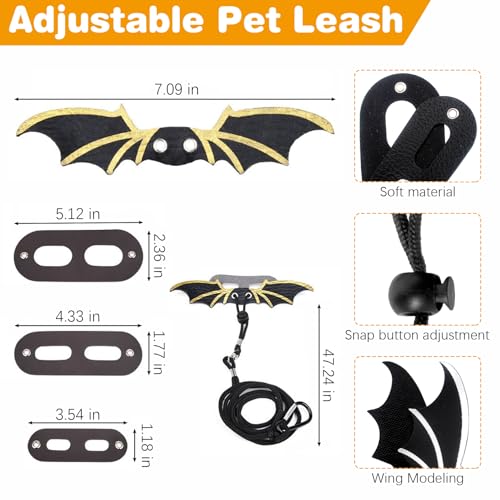 kathson Bearded Dragon Carrier with Harness and Leash Set, Large Reptile Travel Carrier Portable Lizard Backpack Clear Small Animals Carrying Bag for Gecko Hamster Rabbit Hedgehog Kitten (Black) - color: Black