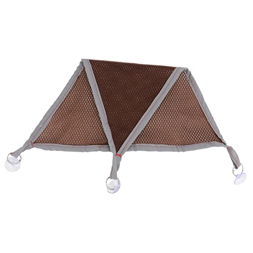 LIOOBO 2pcs Bearded Dragon Basking Platform Gecko Tank Lizard Snake Pet Hanging Bed Reptiles Mesh Hammock Bed Accessories