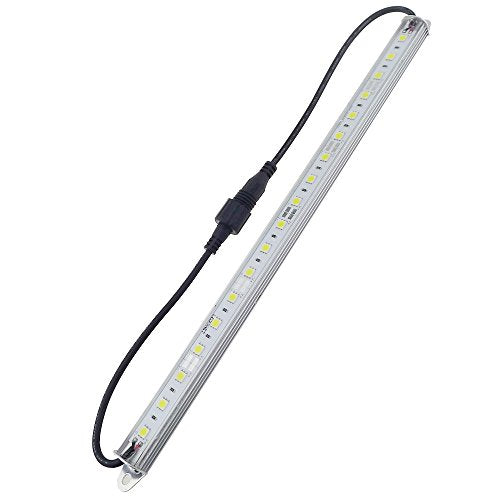 LEDENET 12" Blue 460nm LED Aquarium Fish Tank Light 18LEDs 5050 - Waterproof IP67 Aluminum Lighting 12V DC Grow Bar Light - color: Blue