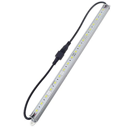 LEDENET 12" Blue 460nm LED Aquarium Fish Tank Light 18LEDs 5050 - Waterproof IP67 Aluminum Lighting 12V DC Grow Bar Light - color: Blue