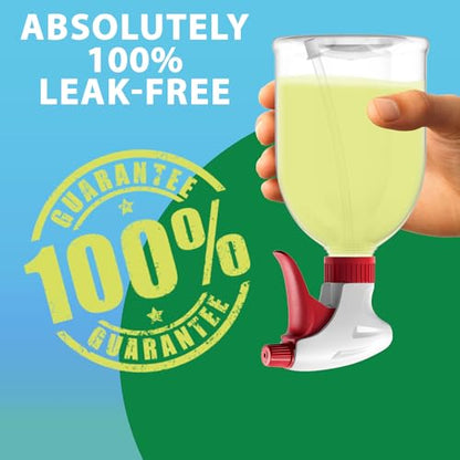 Bar5F Spray Bottle - 2 Pack - Mist/Stream, 16 Oz Premium Empty Spray Bottles for Cleaning Solutions, 100% Leak-Proof, BPA-Free, Spray Bottle for Hair, Plants, Pet, Vinegar, BBQ, Rubbing Alcohol