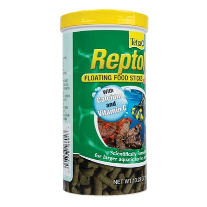 Tetra ReptoMin Jumbo Floating Food Sticks 10.23 Ounces, For Small Aquatic Turtles And Amphibians - size: 10.23 Ounce (Pack of 1)