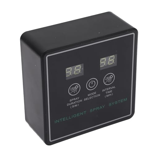 Reptile Fogger Smart Spray System Automatic Timing Humidifier 360 Degree Adjustable Misting Nozzles Mister for Terrarium Reptile Humidifier for Reptile Terrarium