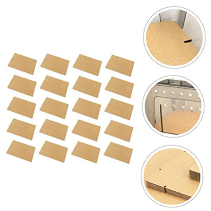 Toyvian 50 Sheets Reptiles Breeding Box Paper Mat Kraft Paper Liner for Reptile Habitat for Snakes Lizards and Turtles