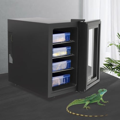 Reptile Incubator 23L Scientific Lab Incubator Digital Incubator Cooling and Heating 50-104°F Constant Temperature Egg Incubator 110V 55W Work for Small Reptiles