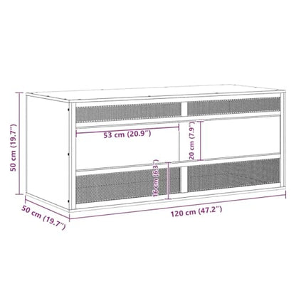 Medium Durable Terrarium with Clear Glass and Matte Finish, Engineered Wood and Steel Construction, 47.2 in Long 19.7 in Wide 19.7 in High Reptile Enclosure, Heat Moisture - size: Medium