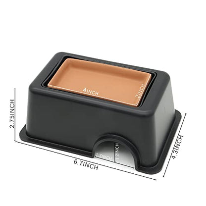 2 Pcs Small Reptile Hide Box Humidifier Caves Water Supply Hideout with Sink Basin for Lizards,Gecko, Snake - size: 2 pcs