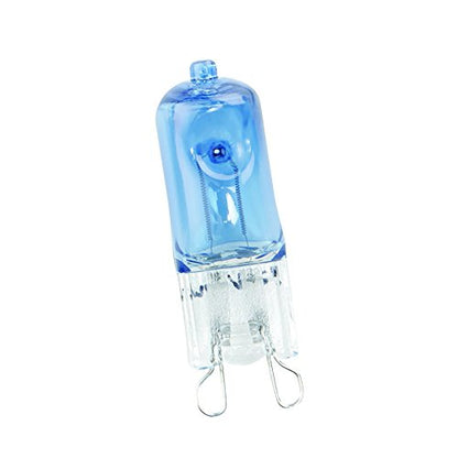 Zilla 12 Pack of Day Blue Mini Halogen Bulbs, 50 Watts, Efficient Reptile Heat and Lighting