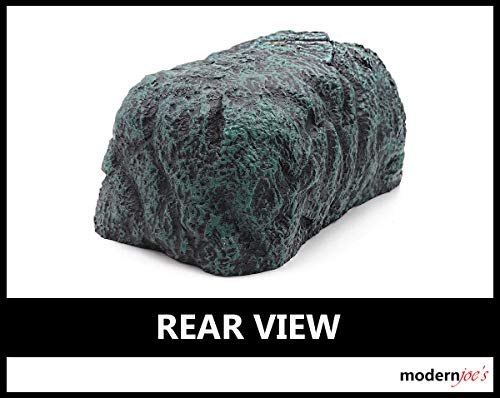 MODERNJOE'S Stone Cave Shelter Hiding Turtle House - Rock Hideout Cave for Reptile.Decorative for Aquariums & Terrariums.Perfect for Lizards,Snakes,Amphibians,Frogs,Turtles,Bearded Dragons -Large size