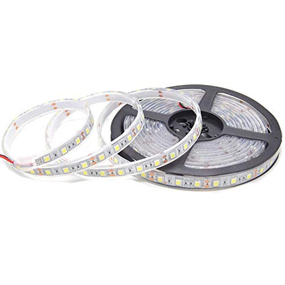BSOD Outdoor LED Strip Lights Waterproof,IP68 Led Strip 12v Boat Underwater Lights 16.4ft 5050 SMD 300 Led Tube Flexible 5050 White Rope Light for Swimming Pool Boat Fish Tank - color: Cool White