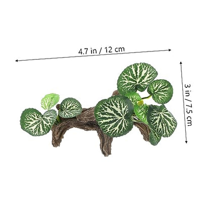 Toddmomy Realistic Artificial Reptile Plant for Tank Sphagnum Moss Decor Fish Tank Landscape