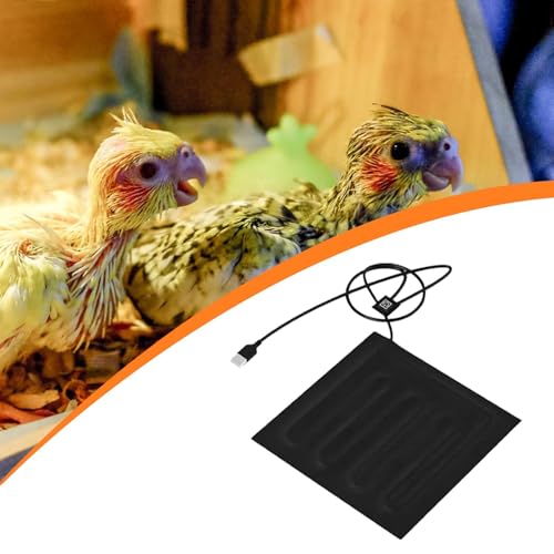 Reptile Heating Mat, Terrarium Heating Mat, Tank Pad, Gecko Pad, 22cmx22cm